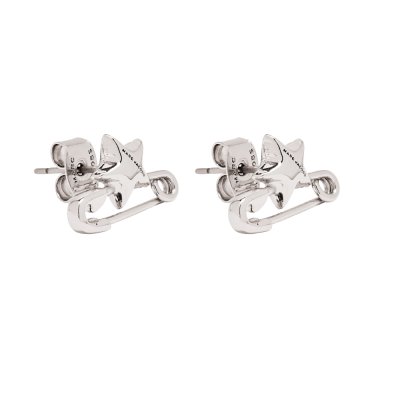 THE SAFETY PIN STUD EARRINGS